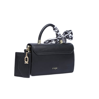 FYOR Top Handle Bag #color_black