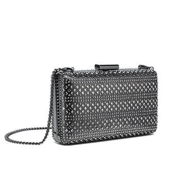 FYOR Clutch Bag #color_gunmetal
