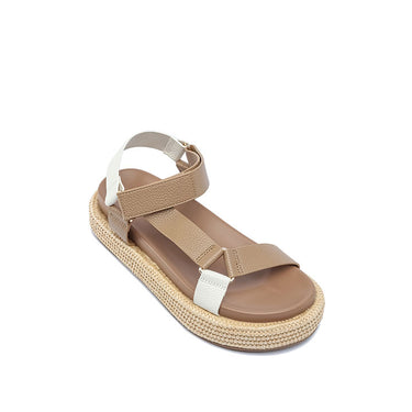 FYOR Flat Sandal #color_taupe
