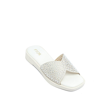 FYOR Flat Sandal #color_white