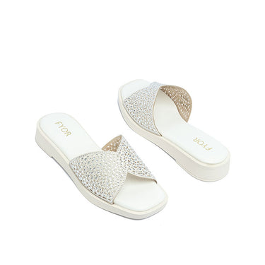 FYOR Flat Sandal #color_white