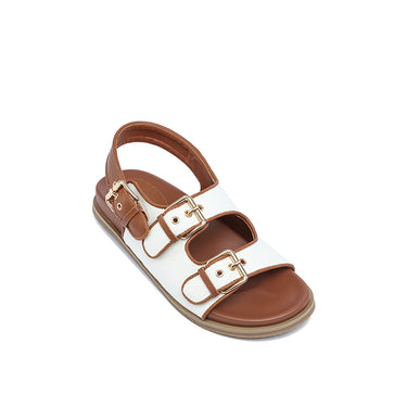 FYOR Flat Sandal #color_brown