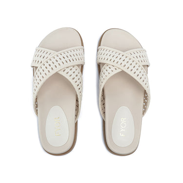 FYOR Flat Sandal #color_white