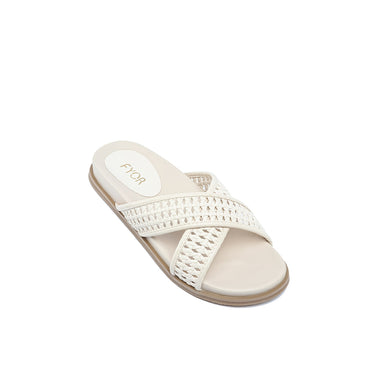 FYOR Flat Sandal #color_white