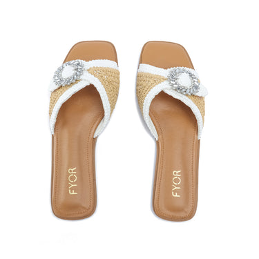 FYOR Flat Sandal #color_white