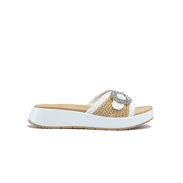 FYOR Flat Sandal #color_white