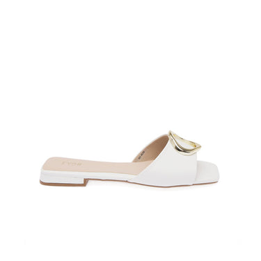 FYOR Flat Sandal #color_white