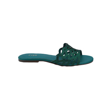 BCR 007 Flat Sandal #color_green