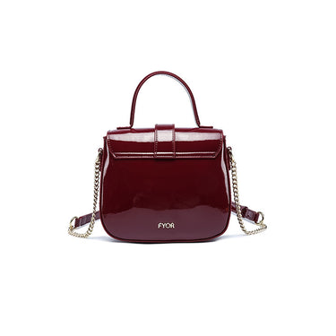 FYOR Top Handle Bag #color_ruby