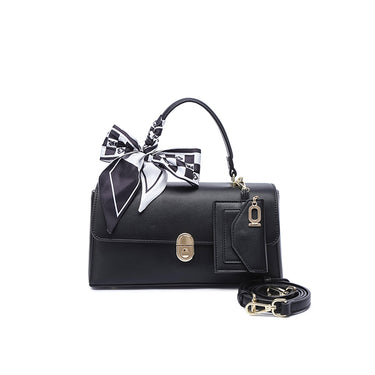 FYOR Top Handle Bag #color_black