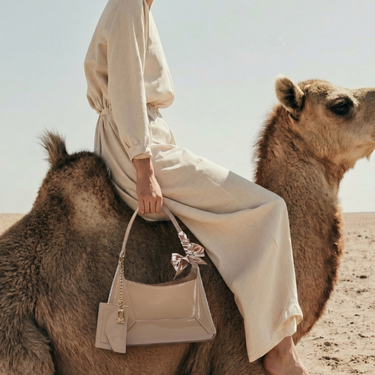 FYOR Top Handle Bag #color_nude