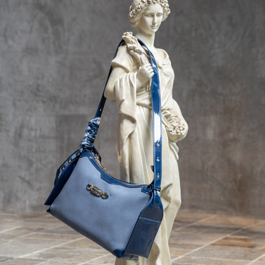 FYOR Top Handle Bag #color_navy-blue