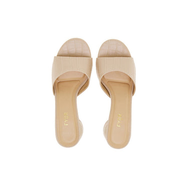 Fyor BDV 075 Box Heel #color_nude