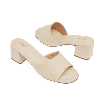 FYOR Box Heel #color_nude