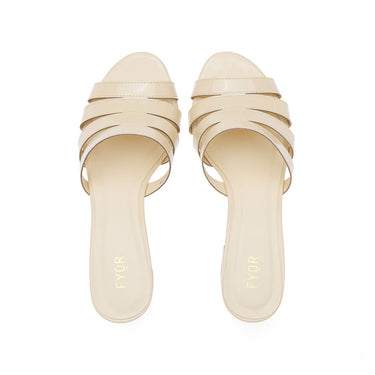 FYOR Box Heel #color_nude