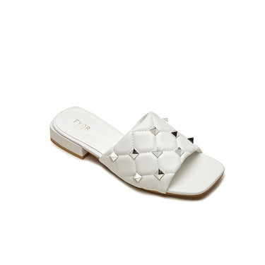 FYOR Flat Sandal #color_white