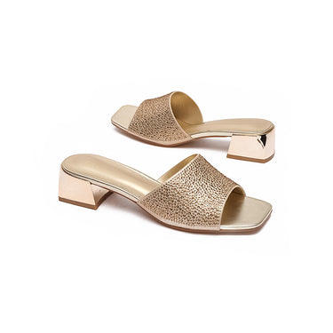 HL 158 Luxury Mule #color_gold