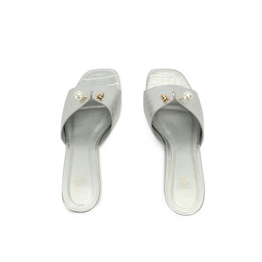 Fyor HL 165 Kitten Heel #color_silver