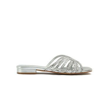 Fyor HL 168 Flat sandal #color_silver