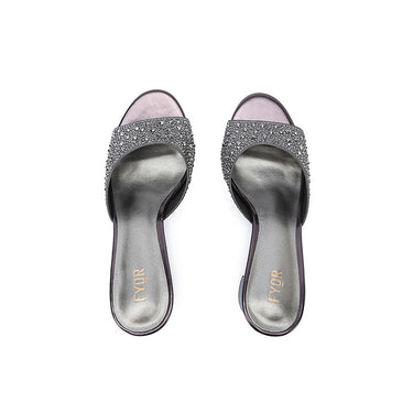 Fyor HL 180 Box Heel #color_gunmetal