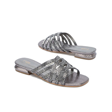 Fyor HL 183 Flat Sandal #color_pewter