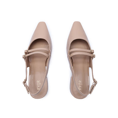 FYOR Flat Sandal #color_beige