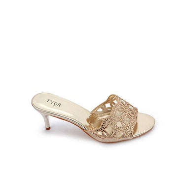 Fyor HL 22 Stiletto Mule #color_gold