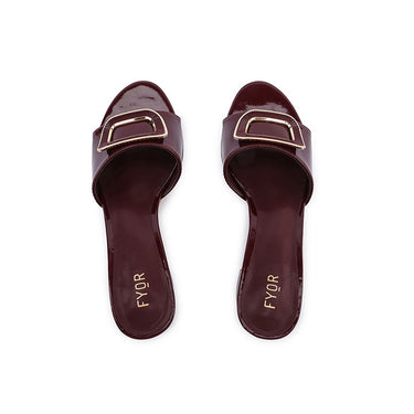 FYOR Box Heel #color_burgundy