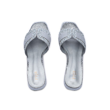 FYOR Flat Sandal #color_silver