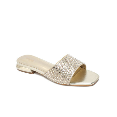 FYOR Flat Sandal #color_gold
