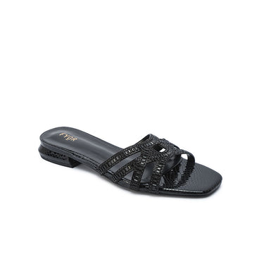 HL 262 Flat Sandal #color_black