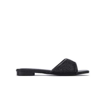FYOR Flat Sandal #color_black