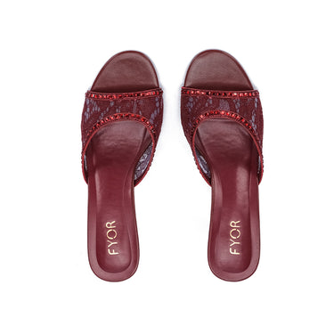 FYOR Mule #color_burgundy