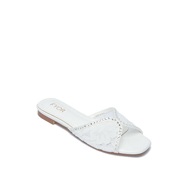 FYOR Flat Sandal #color_white