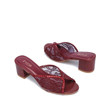FYOR Box Heel #color_burgundy