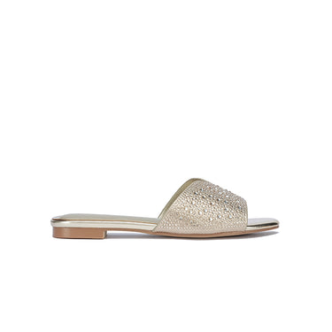 FYOR Flat Sandal #color_gold