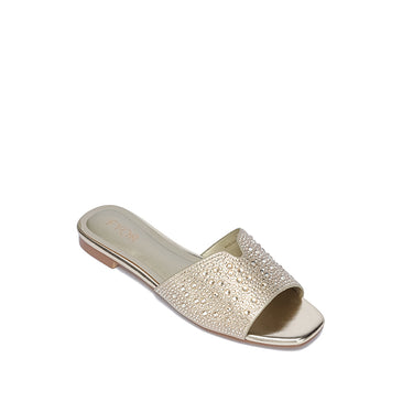 FYOR Flat Sandal #color_gold