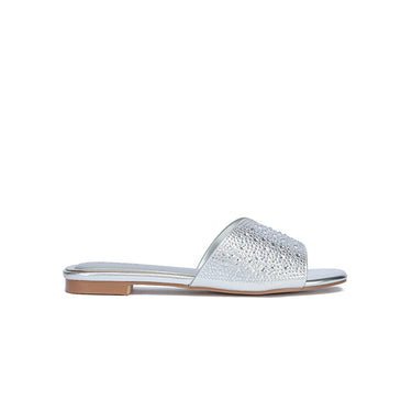 FYOR Flat Sandal #color_silver
