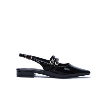 FYOR Flat Sandal #color_black