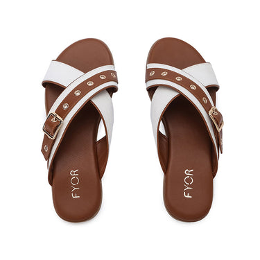 FYOR Flat Sandal #color_brown