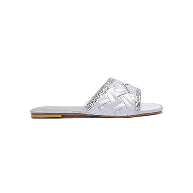 Fyor MY 263 Flat sandal #color_silver