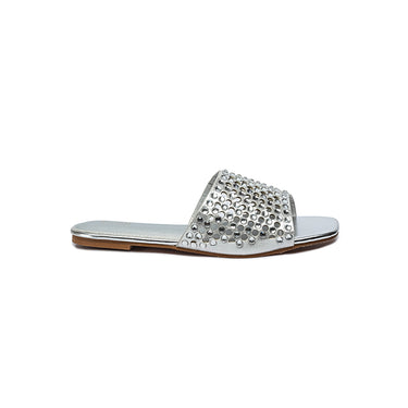 Fyor MY 286 Flat sandal #color_silver
