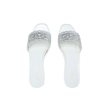 Fyor MY 319 Flat sandal #color_white