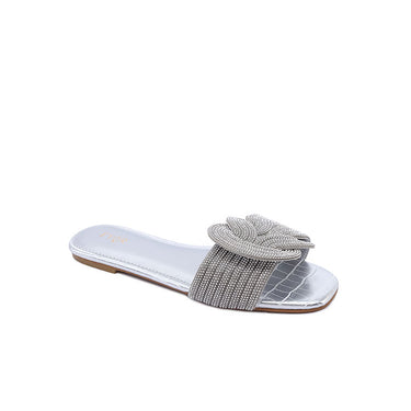 FYOR Flat Sandal #color_silver