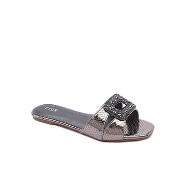 FYOR Flat Sandal #color_gun