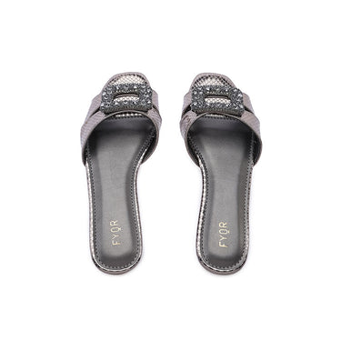 FYOR Flat Sandal #color_gun