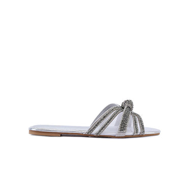 FYOR Flat Sandal #color_silver