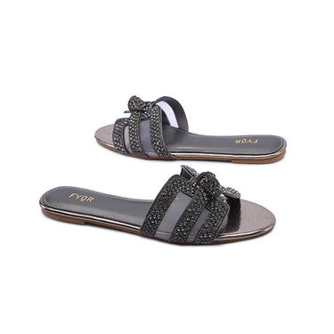 FYOR Flat Sandal #color_gun