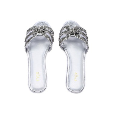 FYOR Flat Sandal #color_silver
