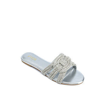 FYOR Flat Sandal #color_silver